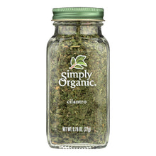 Load image into Gallery viewer, Simply Organic Cilantro - Case Of 6 - 0.78 Oz.