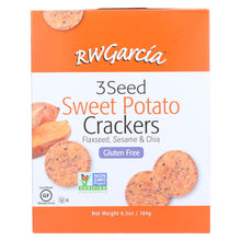 Load image into Gallery viewer, Rw Garcia 3 Seed Sweet Potato Crackers  - Case Of 6 - 6.5 Oz