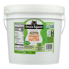 Load image into Gallery viewer, Once Again Organic Creamy Peanut Butter No Salt - Single Bulk Item - 9lb