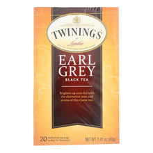 Load image into Gallery viewer, Twinings Tea Earl Grey Tea - Black Tea - Case Of 6 - 20 Bags
