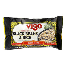 Load image into Gallery viewer, Vigo Black Bean And Rice - Case Of 12 - 8 Oz.