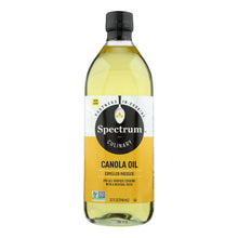 Load image into Gallery viewer, Spectrum Naturals Refined Canola Oil - Case Of 12 - 32 Fl Oz.