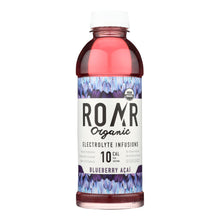 Load image into Gallery viewer, Roar Organic - Water Blueberry Acai - Case Of 12-18 Fz