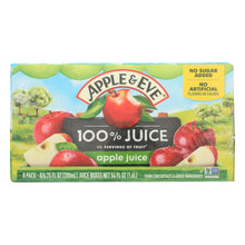 Load image into Gallery viewer, Apple And Eve 100 Percent Apple Juice - Case Of 6 - 40 Bags