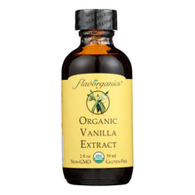 Load image into Gallery viewer, Flavorganics Extract - Organic - Vanilla - 2 Oz - Case Of 12