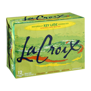 Lacroix - Sparkling Water - Key Lime - Case Of 2 - 12-12 Fl Oz.