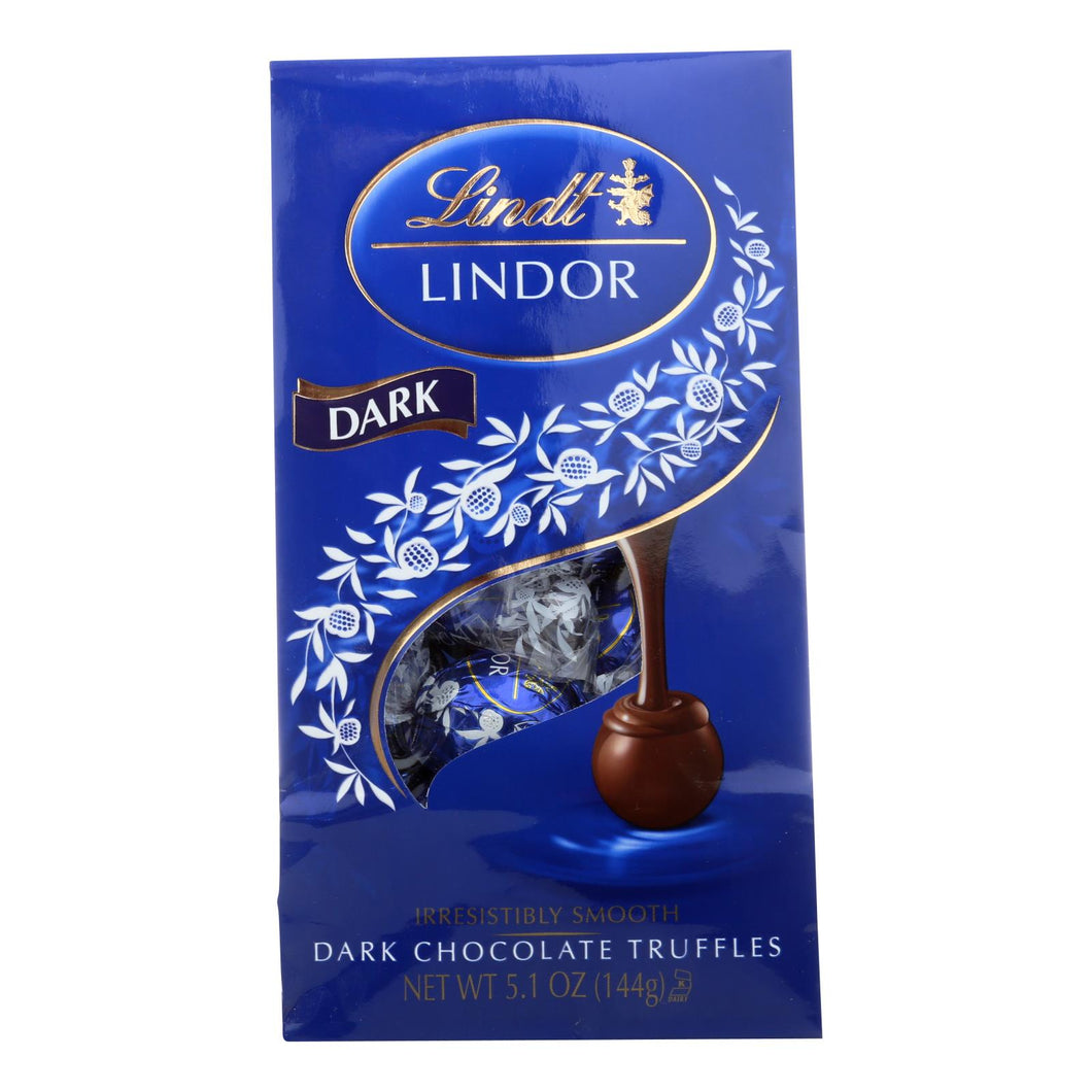 Lindt - Truffles Dark Chocolate Bag - Case Of 6-5.1 Oz