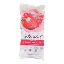 Load image into Gallery viewer, Element Organic Dipped Rice Cakes - Strawberry&#39;n&#39;cream - Case Of 6 - 3.5 Oz