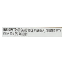 Load image into Gallery viewer, Nakano Vinegar - Organic - Natural Rice - Case Of 6 - 12 Oz