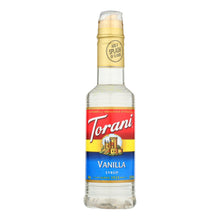 Load image into Gallery viewer, Torani - Coffee Syrup - Vanilla - Case Of 4 - 12.7 Fl Oz.