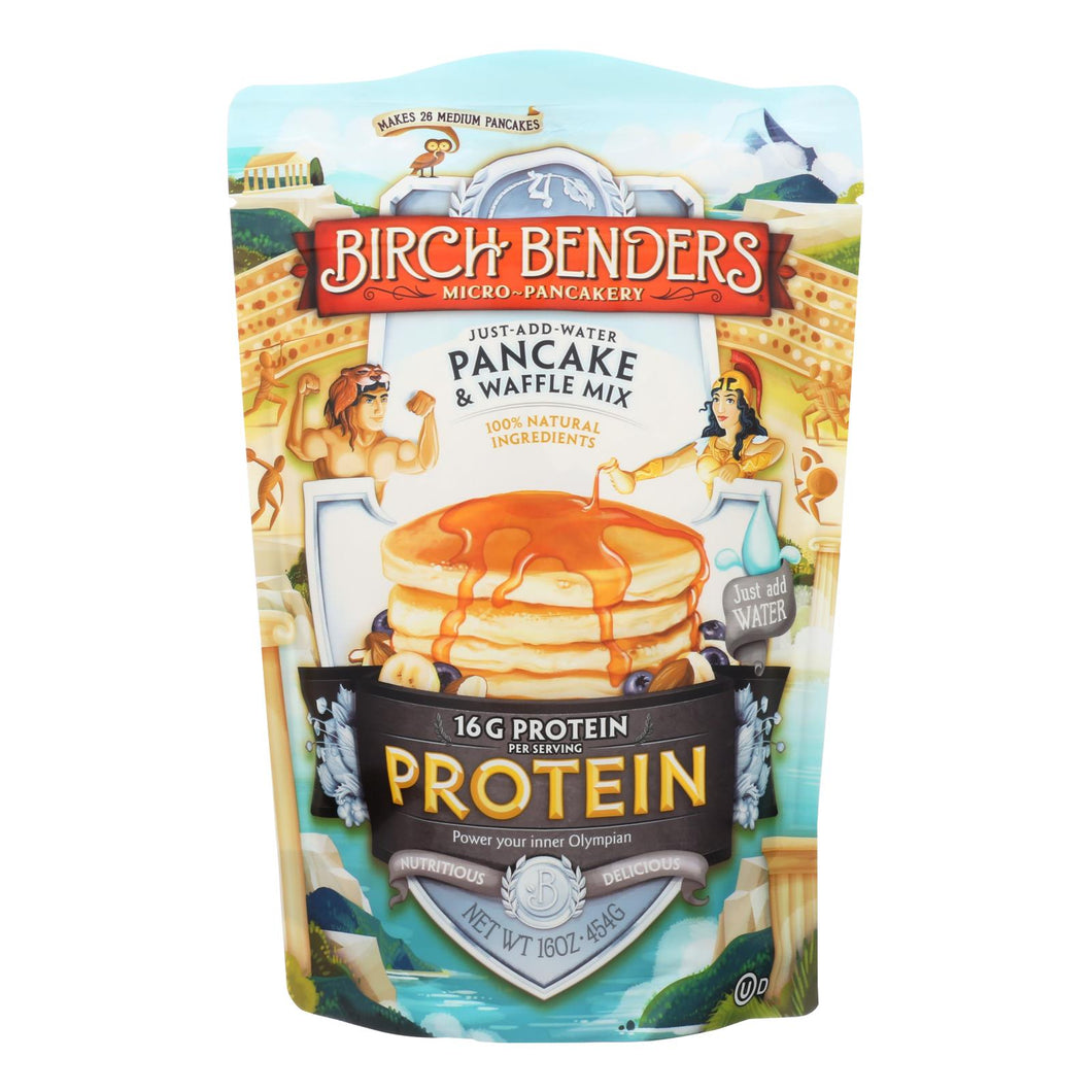 Birch Benders - Pancake And Waffle Mix - Protein - Case Of 6 - 16 Oz