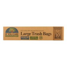 Load image into Gallery viewer, If You Care Trash Bags - Recycled - Case Of 12 - 10 Count