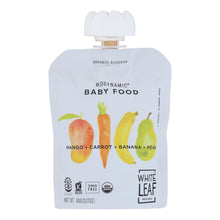 Load image into Gallery viewer, White Leaf Provisions - Baby Food Mango Crt Pr Bn - Case Of 6 - 3.17 Oz