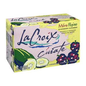 Lacroix Sparkling Water - Mure Pepino - Case Of 3 - 8-12 Fl Oz