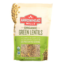 Load image into Gallery viewer, Arrowhead Mills - Organic Green Lentils - Case Of 6 - 16 Oz.