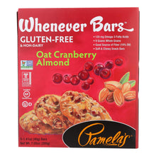 Load image into Gallery viewer, Pamela&#39;s Products - Oat Chocolate Chip Whenever Bars - Peanut Butter - Case Of 6 - 1.41 Oz.