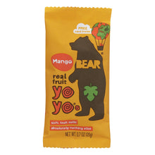 Load image into Gallery viewer, Bear Real Fruit Roll Yoyo - Mango - Case Of 6 - 3.5 Oz