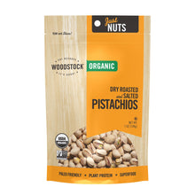 Load image into Gallery viewer, Woodstock Organic Pistachios, Dry Roasted And Salted - Case Of 8 - 7 Oz