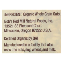 Load image into Gallery viewer, Bob&#39;s Red Mill - Oats - Organic Extra Thick Rolled Oats - Whole Grain - Case Of 4 - 32 Oz.