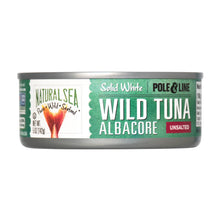 Load image into Gallery viewer, Natural Sea Wild Albacore Tuna, Unsalted, Solid White - Case Of 12 - 5 Oz