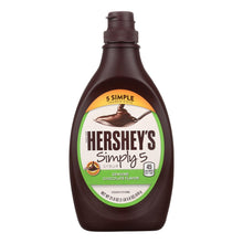 Load image into Gallery viewer, Hershey Chocolate Syrup - Simply 5 - Case Of 12 - 21.8 Oz