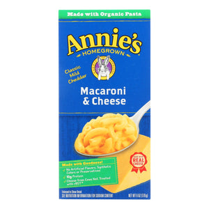 Annie's Homegrown Classic Macaroni And Cheese - Case Of 12 - 6 Oz.