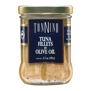 Tonnino Tuna Fillets - Olive Oil - Case Of 6 - 6.7 Oz.