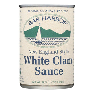 Bar Harbor - New England Style White Clam Sauce - Case Of 6 - 10.5 Oz.