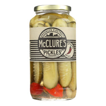 Load image into Gallery viewer, Mcclure&#39;s Pickles Spicy Spears - Case Of 6 - 32 Oz.