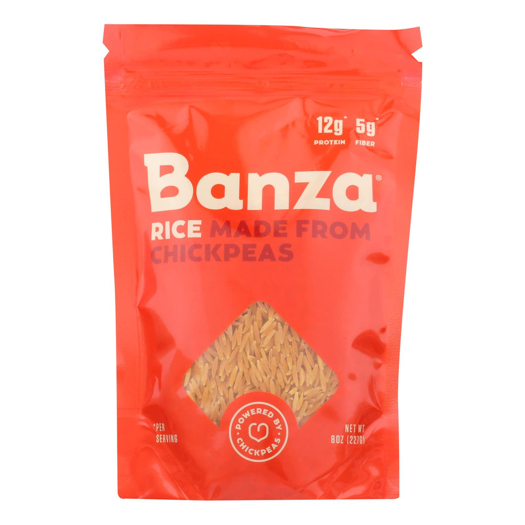 Banza - Rice Chickpea - Case Of 6 - 8 Oz