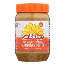 Load image into Gallery viewer, Sunbutter Sunflower Butter - No Sugar Added - Case Of 6 - 16 Oz.