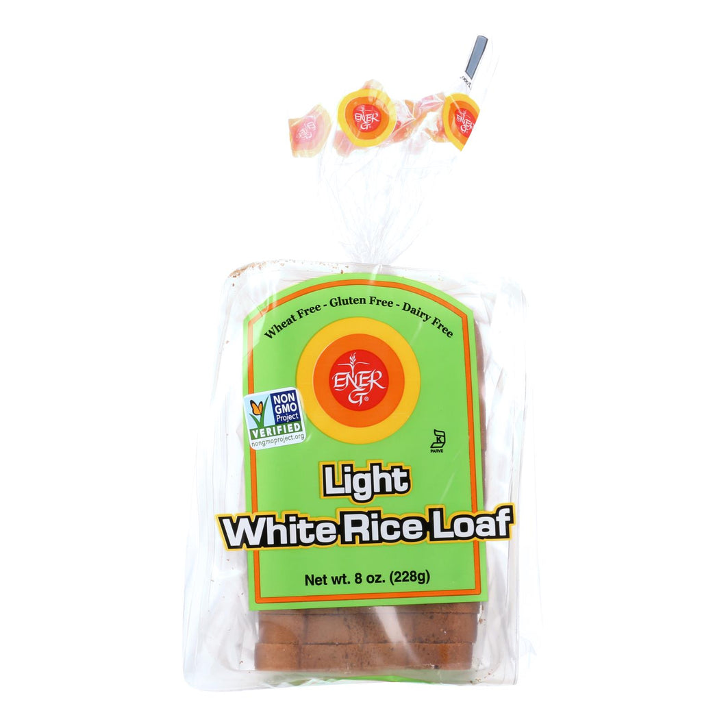 Ener-g Foods - Loaf - Light - White Rice - 8 Oz - Case Of 6