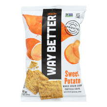 Load image into Gallery viewer, Way Better Snacks Tortilla Chips - Sweet Potato - Case Of 12 - 1 Oz.
