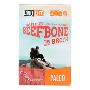 Lonolife Beef Bone Broth  - Case Of 6 - 4-.53 Oz