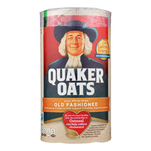 Load image into Gallery viewer, Quaker 100% Whole Grain Old Fashioned Oats  - Case Of 12 - 18 Oz