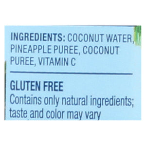 Vita Coco Coconut Water - With Pineapple - Case Of 12 - 1 Lt