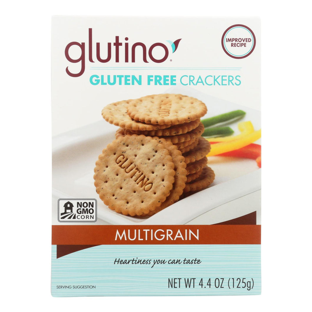 Glutino Multigrain Crackers - Case Of 6 - 4.4 Oz.