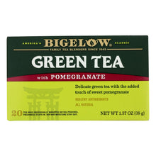 Load image into Gallery viewer, Bigelow Tea Green Tea - With Pomegranate - Case Of 6 - 20 Bag