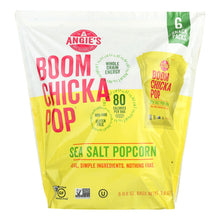 Load image into Gallery viewer, Angie&#39;s Kettle Corn Popcorn - Boomchickapop - Sea Salt - Case Of 4 - 6-.6 Oz