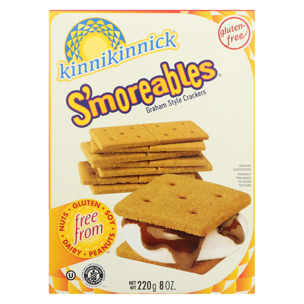 Kinnikinnick Graham Style Crackers - Case Of 6 - 8 Oz.