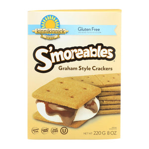 Kinnikinnick Graham Style Crackers - Case Of 6 - 8 Oz.