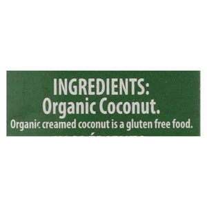 Let's Do Organics Organic Creamed - Coconut - Case Of 6 - 7 Oz.