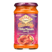 Load image into Gallery viewer, Pataks Simmer Sauce - Tikka Masala Curry - Medium - 15 Oz - Case Of 6