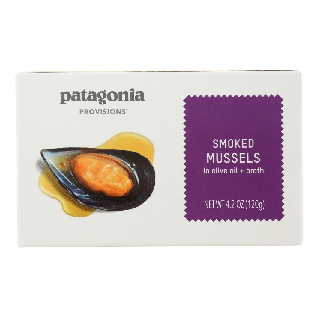 Patagonia - Mussels Smoked - Case Of 10 - 4.2 Oz