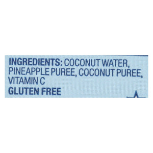 Vita Coco Coconut Water - Pineapple - Case Of 12 - 500 Ml