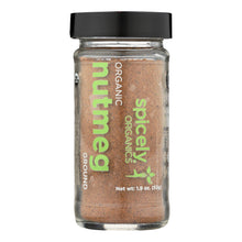 Load image into Gallery viewer, Spicely Organics - Organic Nutmeg - Ground - Case Of 3 - 1.9 Oz.