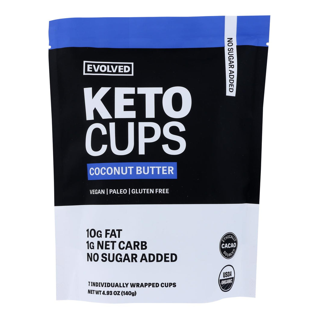 Evolved - Keto Cups Og2 Coconut Btr - Cs Of 6-4.93 Oz