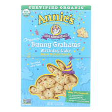Load image into Gallery viewer, Annie&#39;s Organic Birthday Cake Bunny Grahams - Case Of 12 - 7.5 Oz