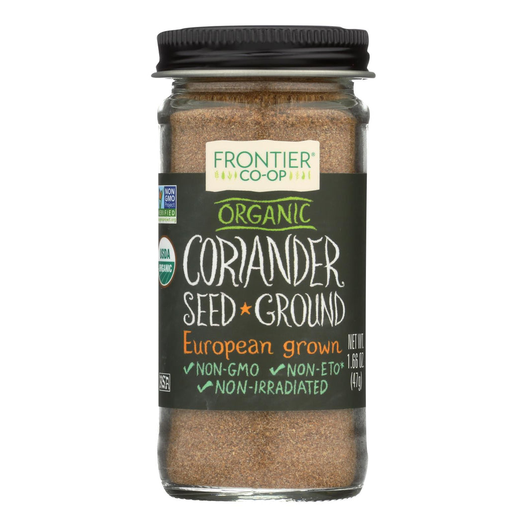 Frontier Herb Coriander Seed - Organic - Ground - 1.60 Oz