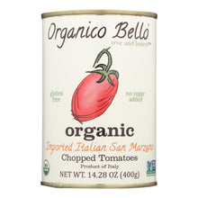 Load image into Gallery viewer, Organico Bello Tomatoes - Organic - Chopped - Case Of 12 - 14.28 Oz